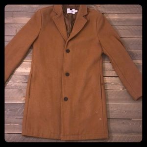 Men’s TOPMAN  Long Wool Chester Coat